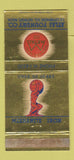 Matchbook Cover - Atlas Foundry Detroit MI WEAR 30 Strike