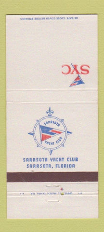 Matchbook Cover - Sarasota FL Yacht Club 30 Strike