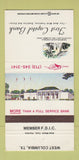 Matchbook Cover - First Capitol Bank West Columbia TX 30 Strike