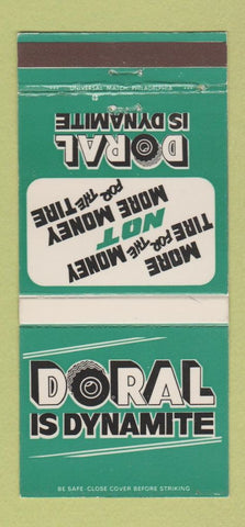 Matchbook Cover - Doral Tires 30 Strike