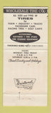 Matchbook Cover - Alray Tires Dayton Imperial PA 30 Strike