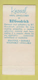 Matchbook Cover - BF Goodrich Tires Koroseal Upholstery 30 Strike