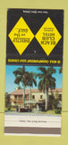 Matchbook Cover - Beach Club Hotel Naples FL WEAR 30 Strike