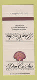 Matchbook Cover - Don Ce Sar Beach Resort St Petersburg FL 30 Strike