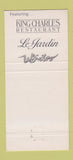 Matchbook Cover - Don Ce Sar Beach Resort St Petersburg FL 30 Strike