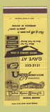 Matchbook Cover - United Savings and Loan Lebanon MO 30 Strike