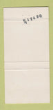 Matchbook Cover - First National Bank Louisville GA 30 Strike