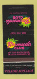 Matchbook Cover - Bermuda Club Seaside Heights NJ 30 Strike