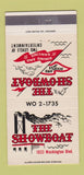 Matchbook Cover - The Showboat  30 Strike