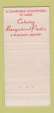 Matchbook Cover - The Showboat  30 Strike