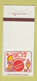 Matchbook Cover - Lucy's Springfield MO Holiday Inn 30 Strike