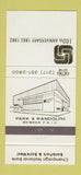 Matchbook Cover - Champaign National Bank IL 1982 30 Strike