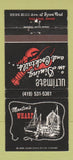 Matchbook Cover - Manton's Wharf Restaurant Toledo OH WEAR 30 Strike
