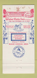 Matchbook Cover - Water Gate Inn Washington DC 30 Strike
