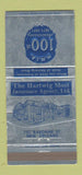 Matchbook Cover - Hartwig Moss Insurance Agency New Orleans LA 1971 30 Strike