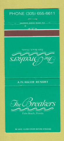 Matchbook Cover - The Breakers Palm Beach FL WEAR 30 Strike