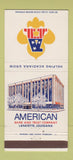 Matchbook Cover - American Bank and Trust Lafayette LA 30 Strike