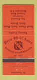 Matchbook Cover - Pierre Street Annex Washington DC Anchorage AK 30 Strike