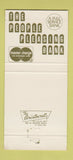 Matchbook Cover - Bank of Fort Valley GA 30 Strike