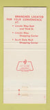 Matchbook Cover - Chambersburg Trust PA 1976 30 Strike