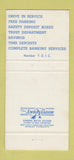 Matchbook Cover - First National Bank Sioux Falls SD 30 Strike