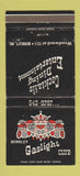 Matchbook Cover - Gaslight Club Berkley MI 30 Strike