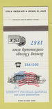 Matchbook Cover - Liberty Federal Savings Chicago IL 30 Strike