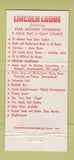Matchbook Cover - Lincoln Lodge Columbus OH WEAR 30 Strike