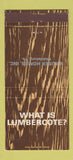 Matchbook Cover - Hauser Homes Lumbercote Middleburg PA 30 Strike