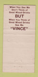 Matchbook Cover - King's St Louis MO restaurant 30 Strike