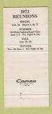 Matchbook Cover - Scottish Rite Cathedral St Louis MO 30 Strike