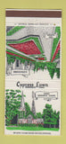 Matchbook Cover - Cypress Lawn Memorial Park Colma CA 30 Strike