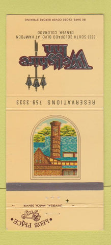Matchbook Cover - Wellshire Inn Denver Colorado Leo's Place 30 Strike