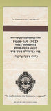 Matchbook Cover - Claddagh Irish Pub Lyndhurst OH 30 Strike