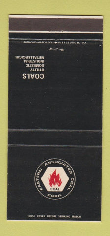 Matchbook Cover - Eastern Associated Coal Corp 30 Strike