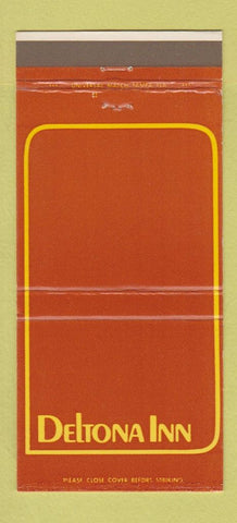 Matchbook Cover - Deltona Inn FL 30 Strike