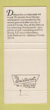 Matchbook Cover - Deltona Inn FL 30 Strike