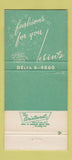 Matchbook Cover - Hrin's? Waukegan IL Clothes WORN 30 Strike