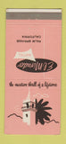 Matchbook Cover - El Mirador Hotel Palm Springs CA 30 Strike