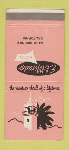 Matchbook Cover - El Mirador Hotel Palm Springs CA 30 Strike
