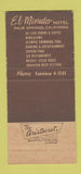 Matchbook Cover - El Mirador Hotel Palm Springs CA 30 Strike