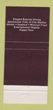 Matchbook Cover - Tom Ham's Lighthouse San Diego CA 30 Strike