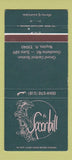 Matchbook Cover - Spoonbill Naples FL WEAR 30 Strike