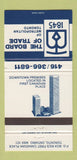 Matchbook Cover - The Board of Trade Toronto ON WEAR 30 Strike