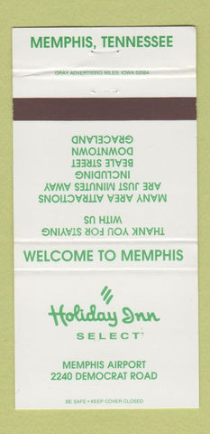 Matchbook Cover - Holiday Inn Memphis TN Aiport 30 Strike