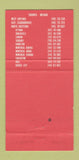 Matchbook Cover - Ryder Truck Rentals Canada WEAR 30 Strike