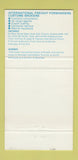 Matchbook Cover - Blackpool Brokerage Customs Toronto ON 30 Strike