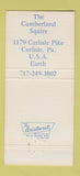 Matchbook Cover - The Cumberland Squire Carlisle PA 30 Strike