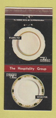 Matchbook Cover - Syracuse China NY Dishes WEAR 30 Strike