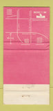 Matchbook Cover - Michael's Inn Fullerton CA WORN 30 Strike